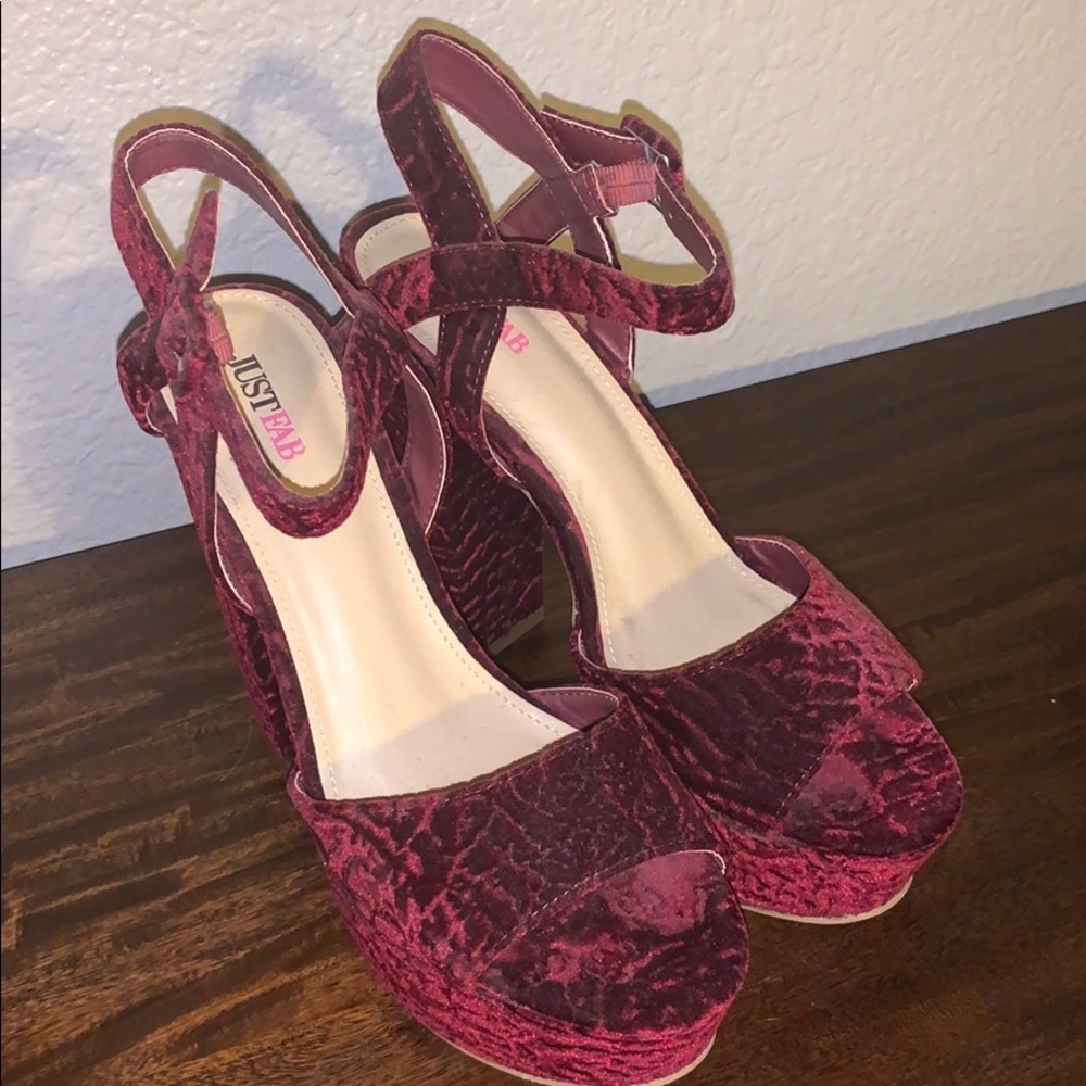 Thick heel